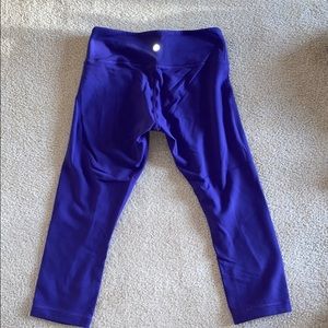 Lululemon cropped reversible leggings